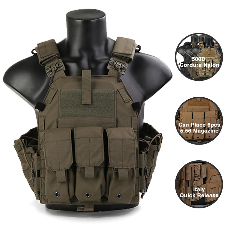 Tactic Vest Tactical Combat Vest Molle vest Holster Magazine pouches