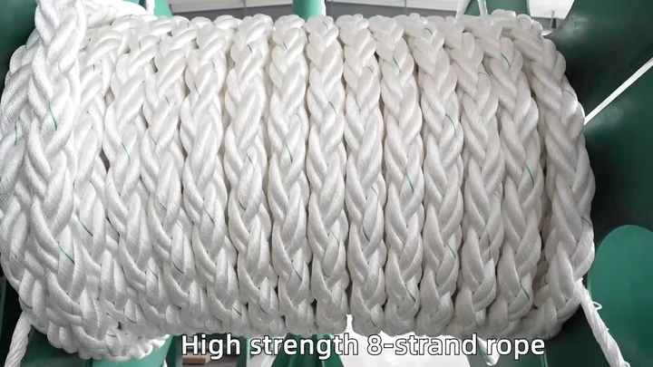 Multi Rope Wrap 8 Strand PP Multi Rope 70mm 20-Year Marine Rope Factory Boat ...