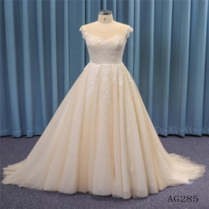 ivory and burgundy wedding dress