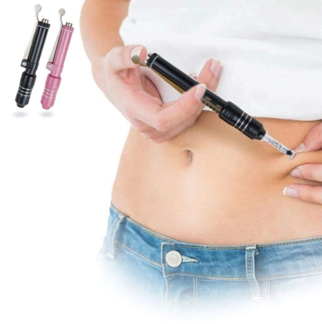 Гиалуроновая ручка розовая Meso ампула Корейская сыворотка Омолаживающая Антивозрастная плазменная ручка