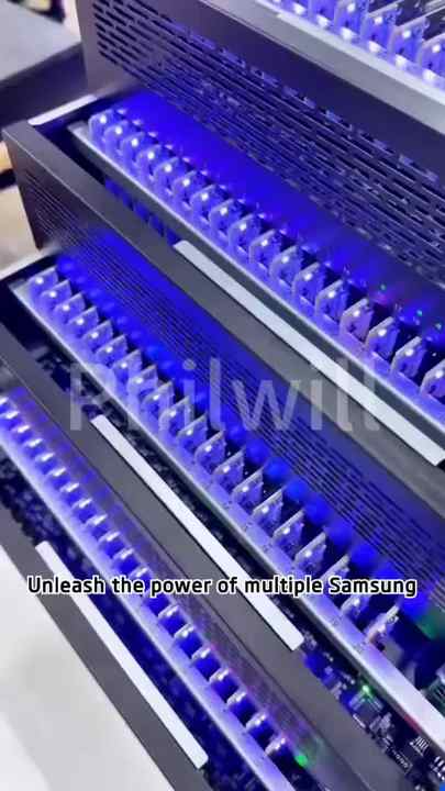 Bot Farm Computer Optimized Mobile Phone Farm Phone Motherboard Box Granja De Bots Used ...