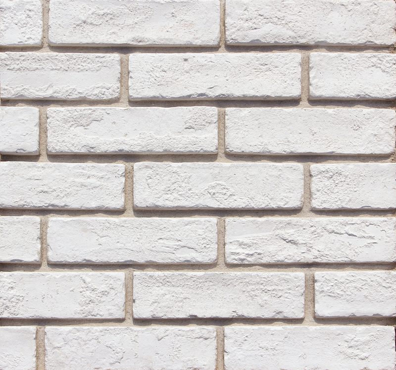 GB-L01 pure white faux cultural stone brick