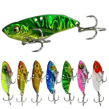 6/10/15g 3d eyes metal vib blade lure sinking vibration baits