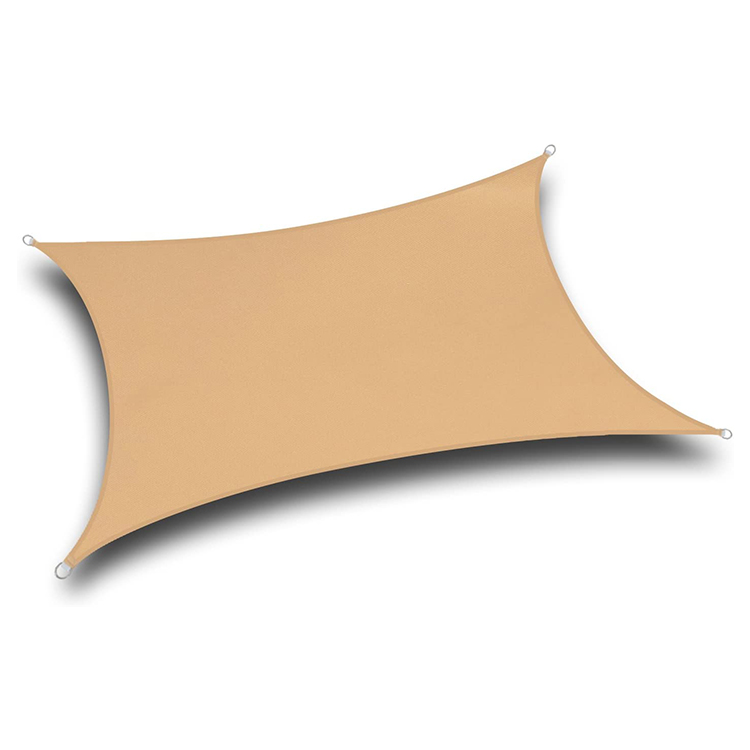 Высококачественный УФ-стабилизированный солнцезащитный парус Hdpe для бассейна с четырьмя углами