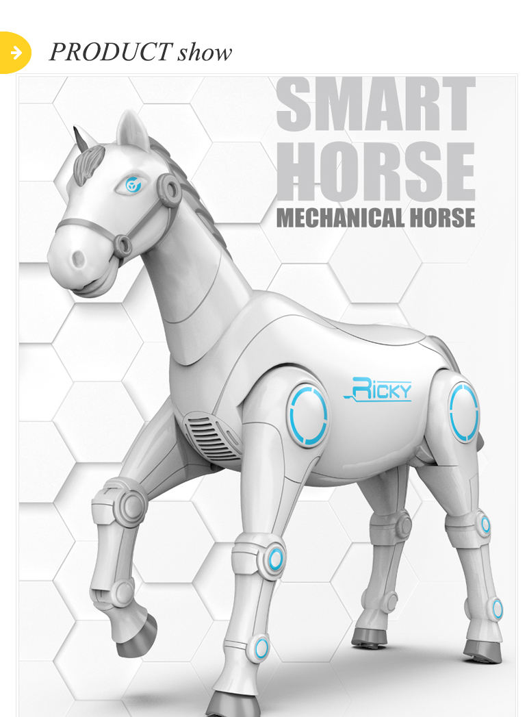 RC animals interactive walking robot remote control toy horse