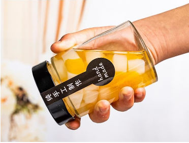 Sales of Various Models And Sizes Wide Mouth Glass Honey Bottles With Plastic Cap Honey Glass Jar