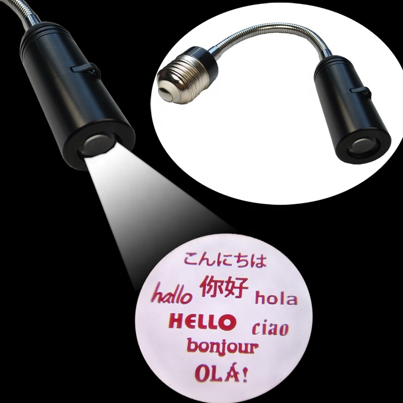 Светодиодный рекламный прожектор с индивидуальным логотипом для украшения отеля