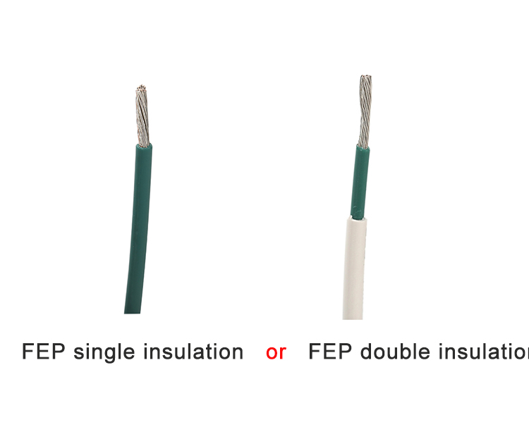 OEM factory price UL1332 18AWG 200 Degree  High Temperature FEP Wire Cable Electrical Wire