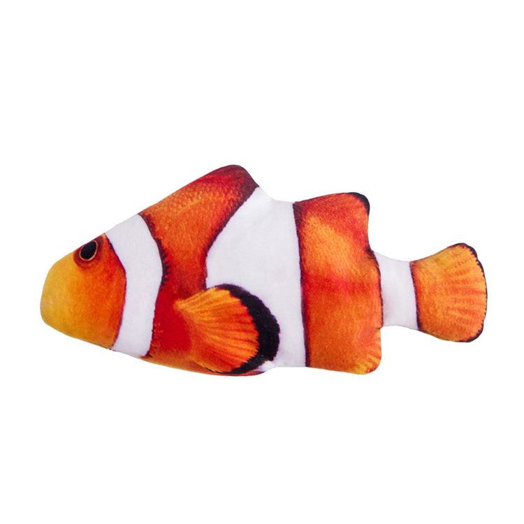 Оптовая продажа, usb зарядное устройство, имитация кота, игрушка для домашних животных, ваггирующая электрическая игрушка, рыба