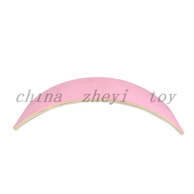 Фабричное производство, детская деревянная балансировочная доска, оптовая продажа, деревянные игрушки walдорф, воблерная доска, игрушки в Китае