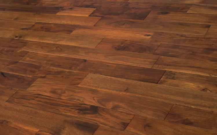 Wholesale wear resistant acacia-toffee wooden waterproof solid floor wood
