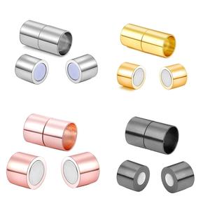 10Pcs magnético broches fuerte Chapado en Oro Plata Para Collar Joyería haciendo Fo