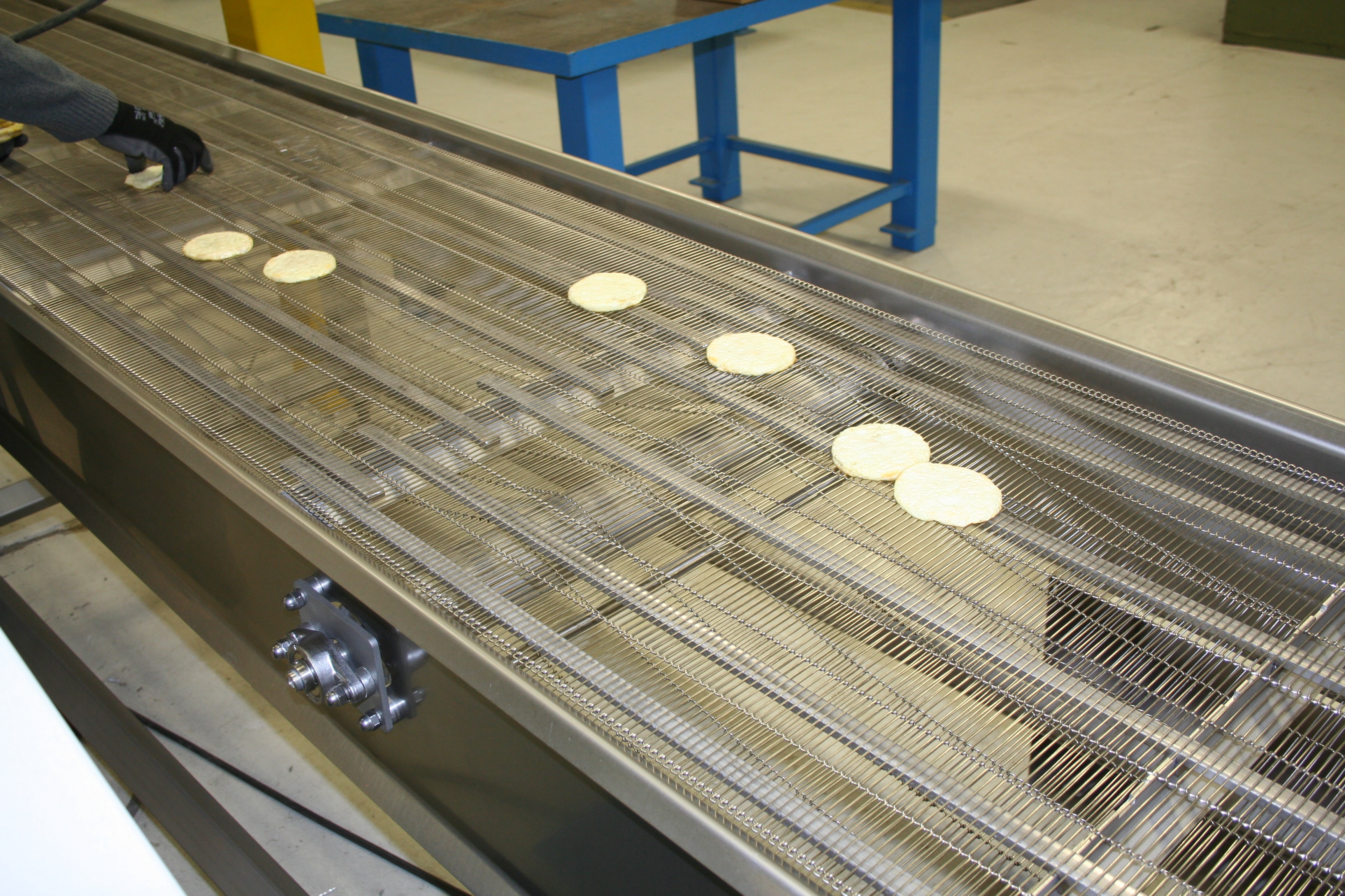 Pizza Oven 316 Stainless Steel Wire Conveyor Food Mesh Belt For Baking