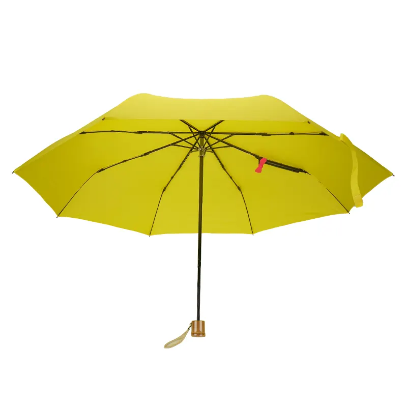 New Arrival 3 folding fan umbrella parasol 23 inch manual open parasols cus...