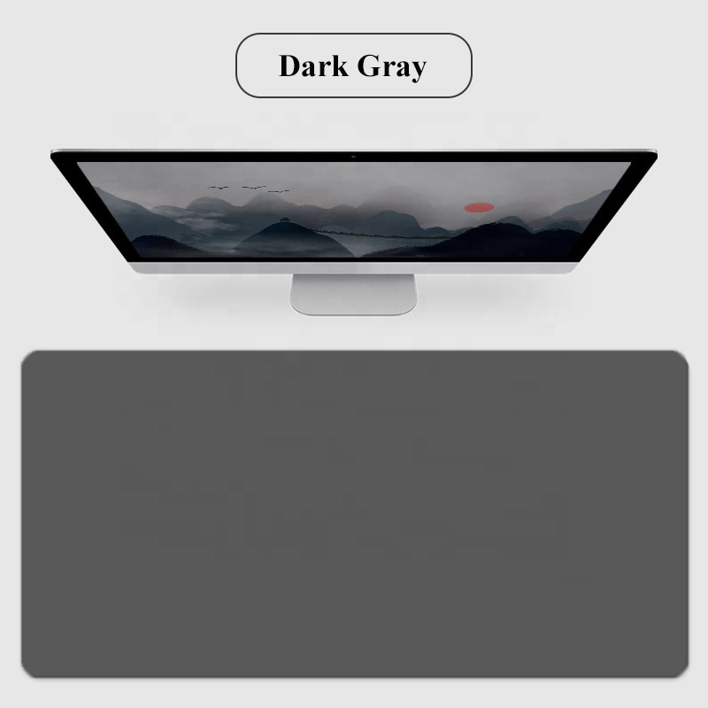 Многофункциональный водонепроницаемый Настольный компьютер Deskpad офисный кожаный Настольный коврик большой пустой высококачественный розовый коврик для мыши XL