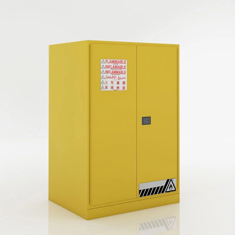 341L Fire Safety Cabinet Metal Flammable Liquid Cabinet Fireproof Safety Cabinet