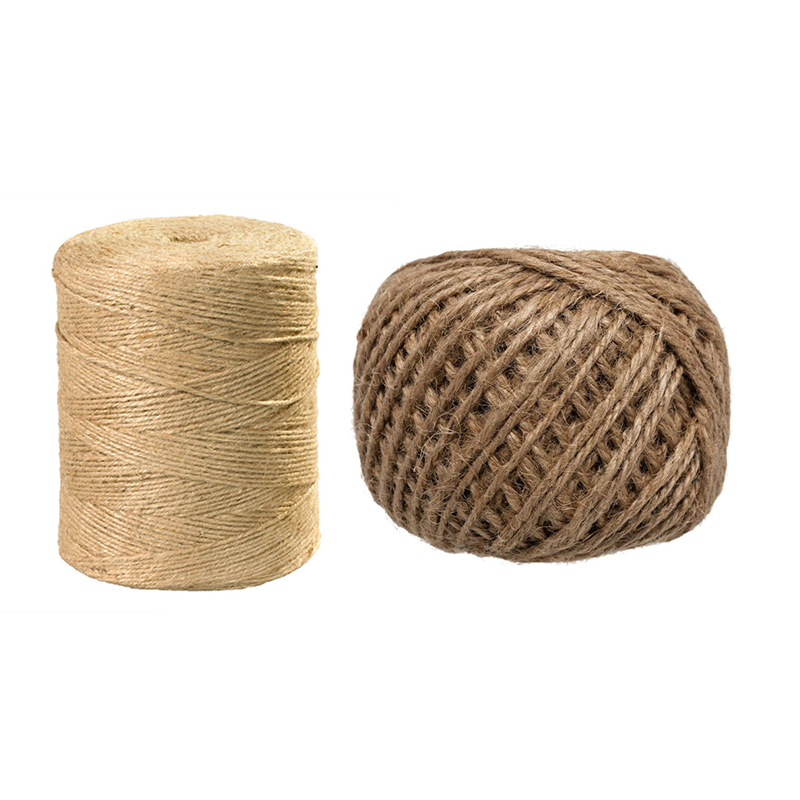 65 Feet 6mm Jute Rope 4 Ply 100/% Natural Thick Jute Hemp Decoration Rope New