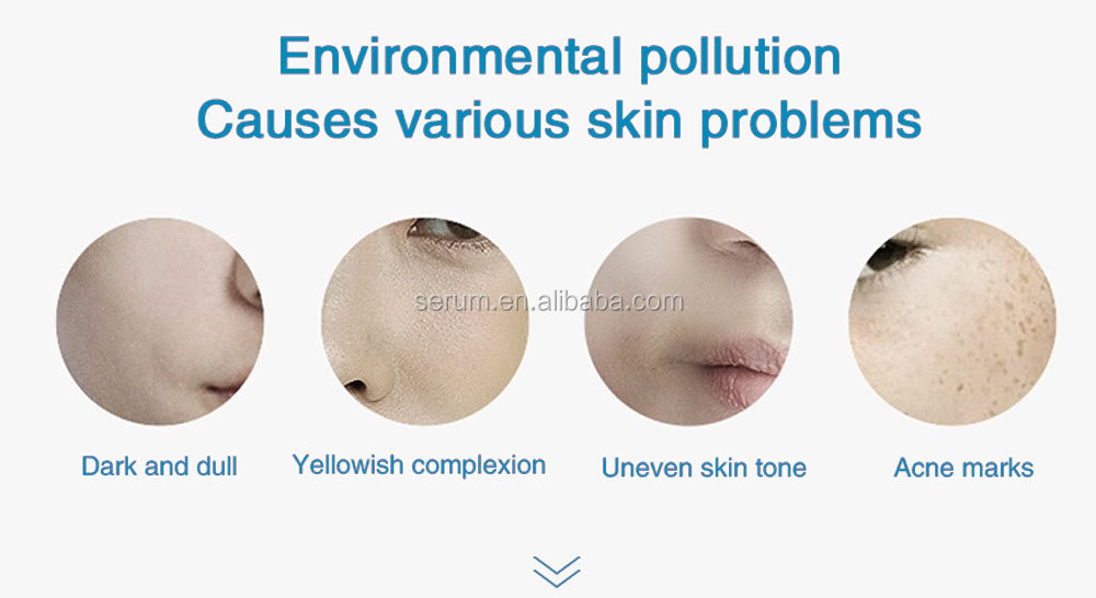 Custom Brand Hyaluronic Acid Serum For Skin Care Kojic Acid Serum Glutathione Plant Extract Whitening Serum