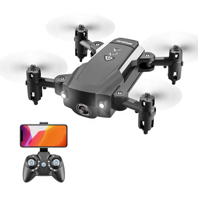 Складной Квадрокоптер Дрон с HD камерой мини дроны