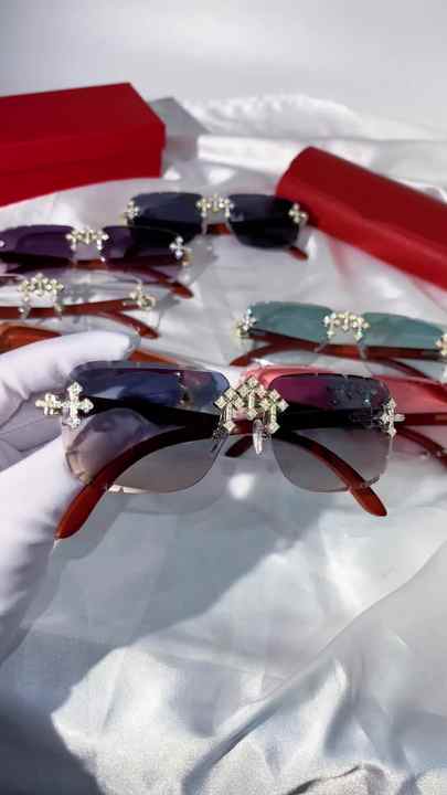 Luxury Diamond Rapper Glasses - Unisex Fashion Sunglasses