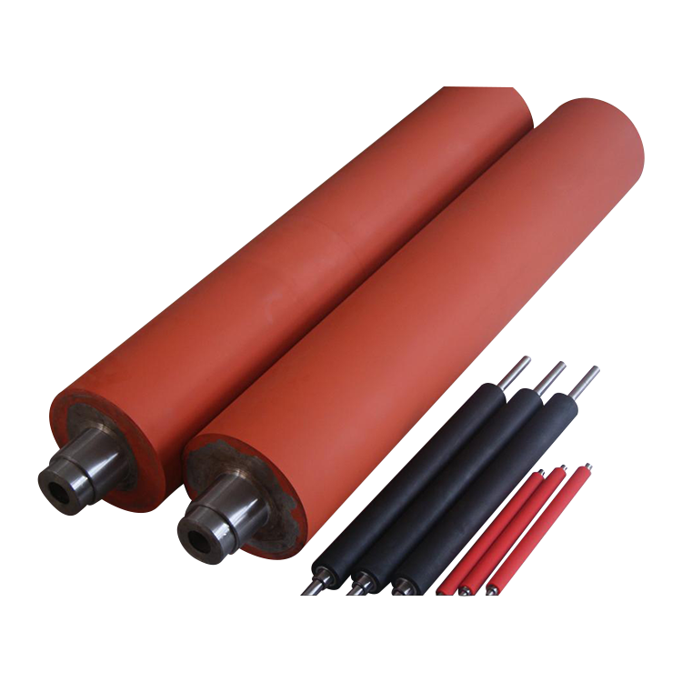 Customized Fast Delivery Small Rubber Coating Roller PU Polyurethane NBR Uv Ink Fountain Silicone Embossing Urethane Rollers