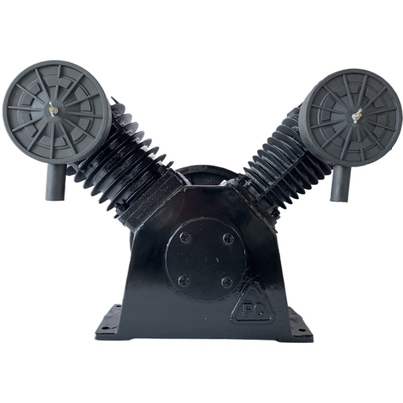 FUCAI FC-0.67/8 5.5kw 7.5hp strong durability oil free low price piston air compressor head pump