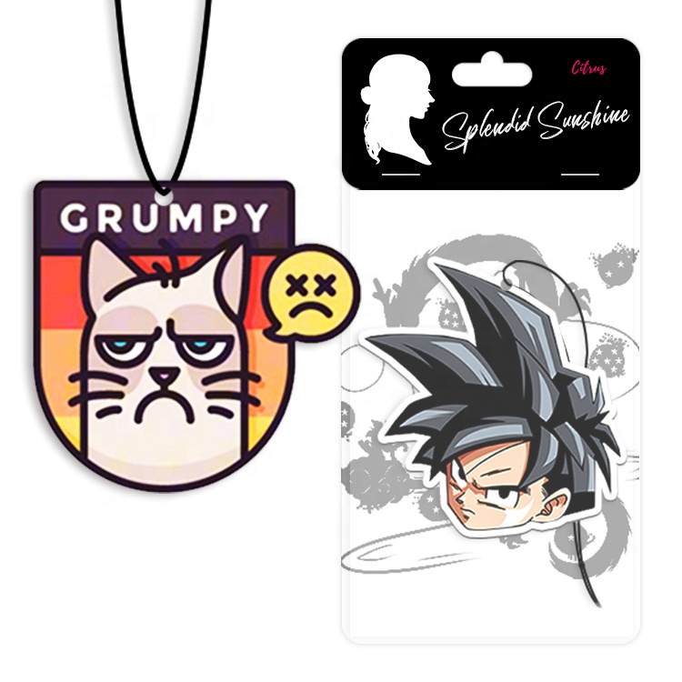 Высококачественные рекламные ароматизированные освежители воздуха, подвесные бумажные Автомобильные Духи