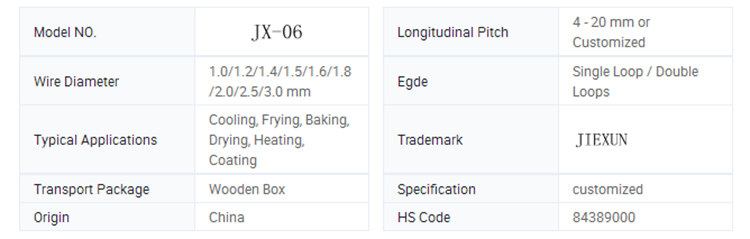 Flat Flex Wire Mesh Belt Stainless Steel Wire Belt /Pizza Oven Wire Mesh Belt  Chocolate coating machinery conveying equipment