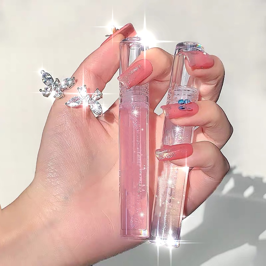 Лидер продаж 2021, тюбики для блеска для губ с индивидуальным дизайном, 5 мл, оптом, симпатичные пустые тюбики для блеска для губ с палочками