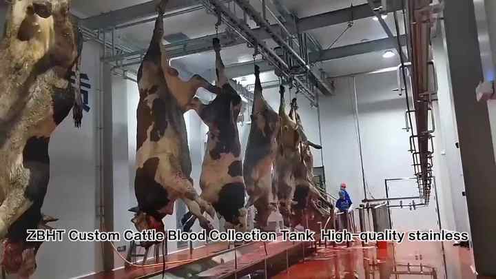Abattoir Equipment 200-Head Cow Slaughter Line Machine for Cattle Meat ...