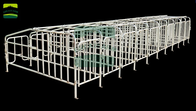 Sow Gestation Bed Galvanized Pig Farrowing Crates Pen Pig Flooring Stall Farrowing Bed Sow Equipment for sale