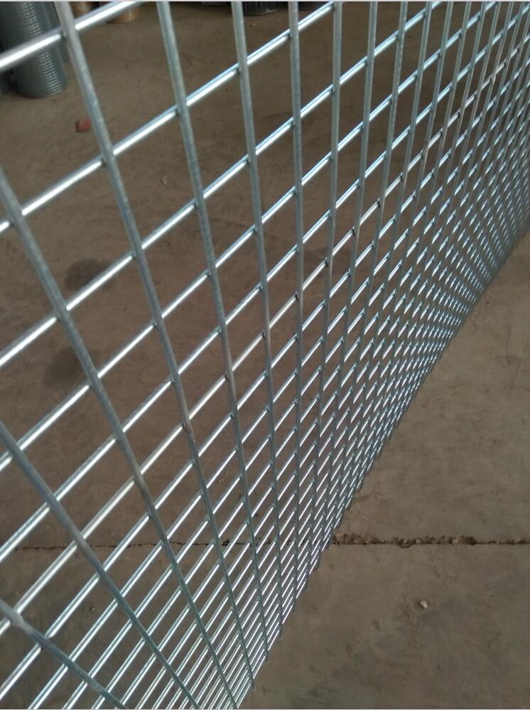 Welded Wire Mesh Panels 1.2x2.4m Galvanised 4x8ft Steel Sheet Metal 2" Holes