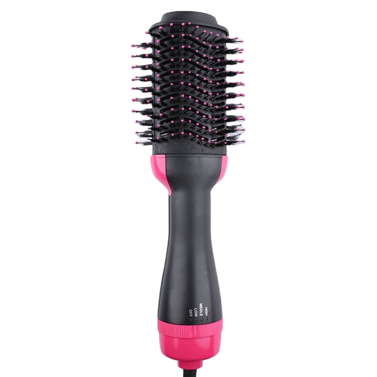 Щетка для волос с индивидуальным лейблом, плоский утюг, электрическая расческа с горячим воздухом, один шаг, фен для волос, быстрый выпрямитель для волос, щетка для горячего воздуха