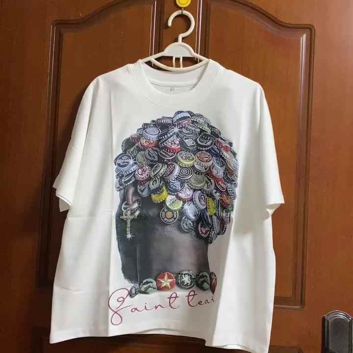 GX42B Fashion Summer Clothing Boutique Printed Tops Ladies Blouse