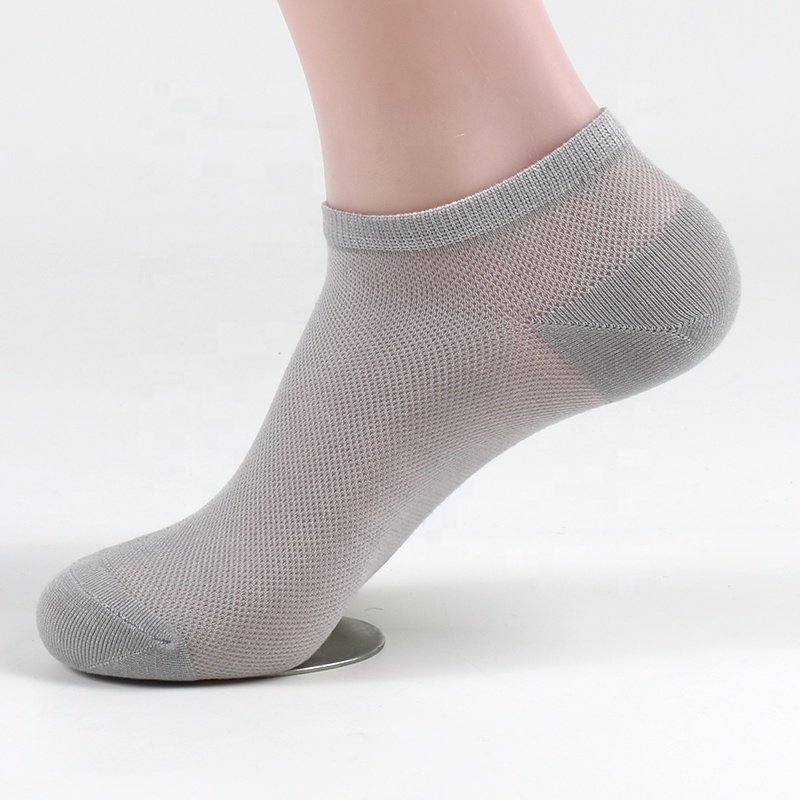 Бамбуковое волокно; Унисекс; Хлопковые летние дышащие толстые носки-башмачки; Оптовая продажа