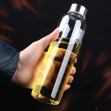 Wholesale hot sale empty glass water bottle drinking glass bottle