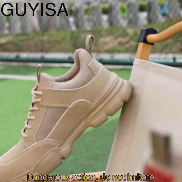 Scarpe di sicurezza con fodera in mesh traspirante anti-smash e