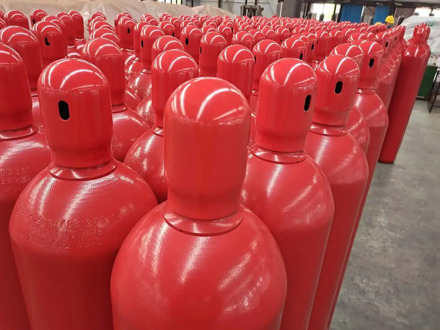 Anhui Чистая энергия 80л Огнетушитель цилиндр CO2 газовый баллон для продажи СО2 бутылка