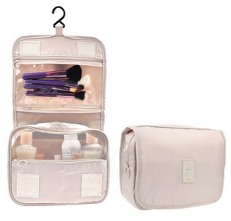 Borsa per trucco cosmetico Borsa da toilette da appendere Borsa da viaggio Organizer da viaggio Kit da viaggio per donna Uomo