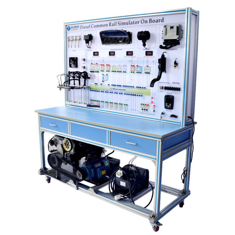 automotive diesel Educational Equipment diesel common rail simulator on board