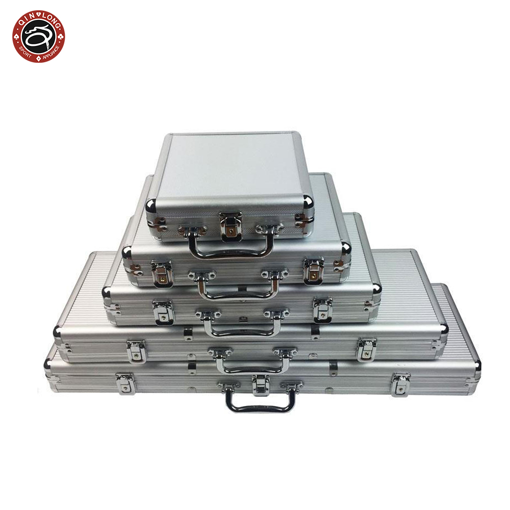 Роскошный 500 шт. набор микросхем из алюминия коробка микросхем Бакара для казино чайки индивидуальная Роскошная рулетка колеса блэкджек стол акриловая глина