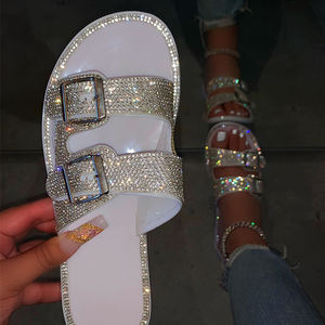bling jelly sandals