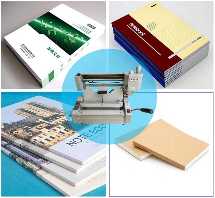 Intelligent Temperature Control Book Glue Binding Machine