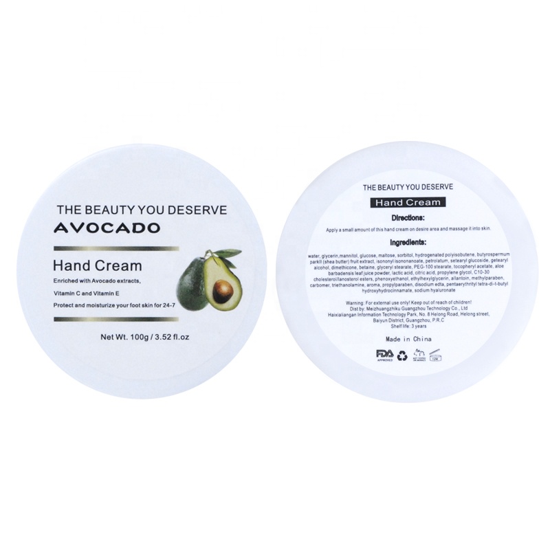 Avocado moisturizing smoothing hand