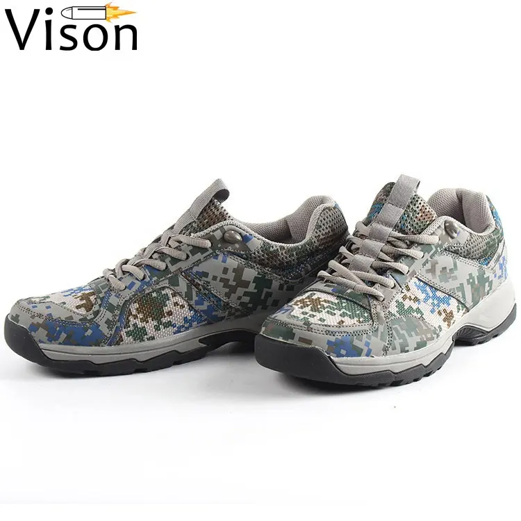 Unisex Camouflage safety military shoes high quality sneakers light weight shoes tactical sneakers