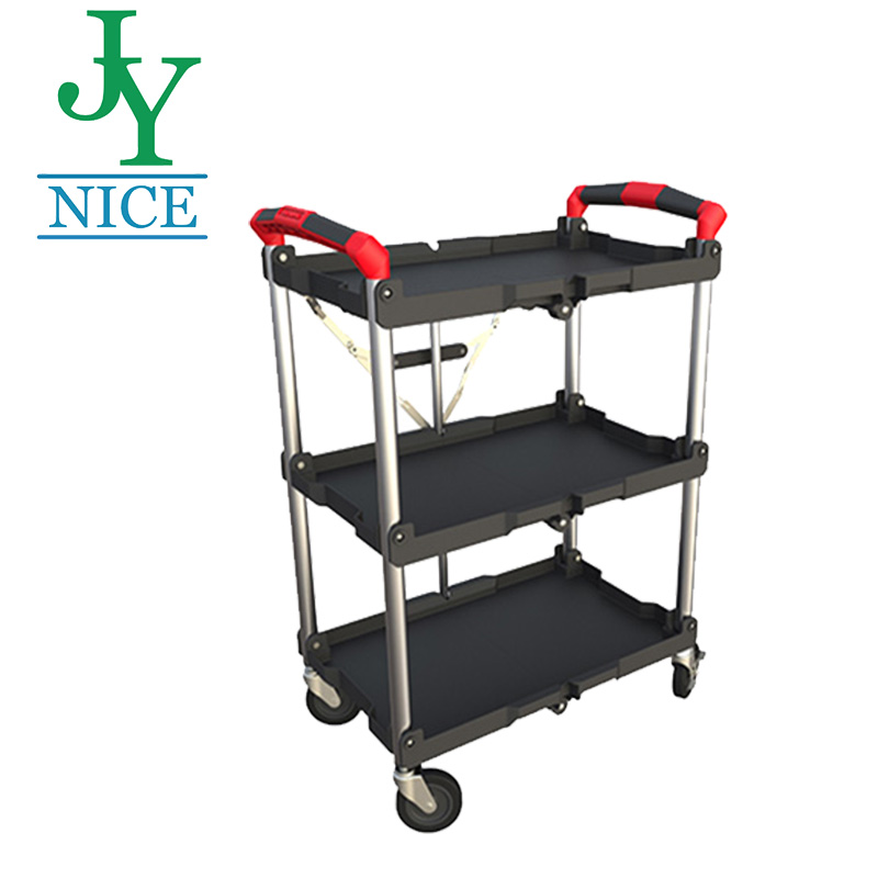 FlowerW Service Cart//Tooling Trolley Cart 3 Tier Shelf Heavy Duty Bt30 CNC Tool Storage Holders W// 2 Lockable Drawers