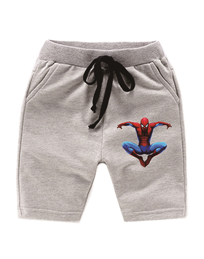 Новинка 2019, летние шорты для мальчиков с изображением героев мультфильмов