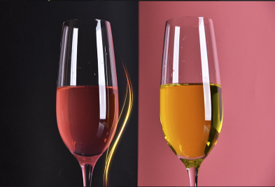 Customized logo design lead free stemless crystal wine glass