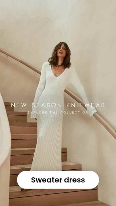 2026 Custom Pullover Knit Ribbed Lounge Dress Cotton Blend Ladies Flare Sleeve Slim Fit Pleated Party Sweater Dresses for Women 2026 Custom Pullover Knit Ribbed Lounge Dress Cotton Blend Ladies Flare Sleeve Slim Fit Pleated Party Sweater Dresses for Women