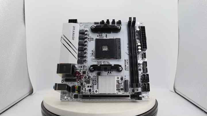 JGINYUE B550i Mini ITX Motherboard for AMD Ryzen 4000/5000 Series